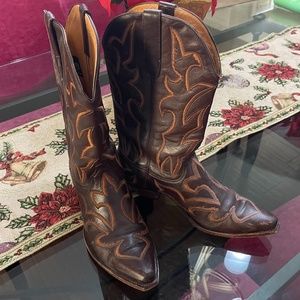 The Manuel Collection Boots size 9.5 Embroidered Limited Edition Handmade